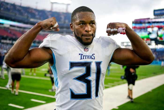 Titans all-pro safety Kevin Byard was traded to the Eagles on Monday for 2023 NFL draft picks.